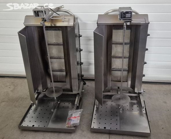 Gril Na Gyros Bazar (grilu gyros, grilů gyros, použitého grilu, použitého zboží) Gril Na Gyros Bazar